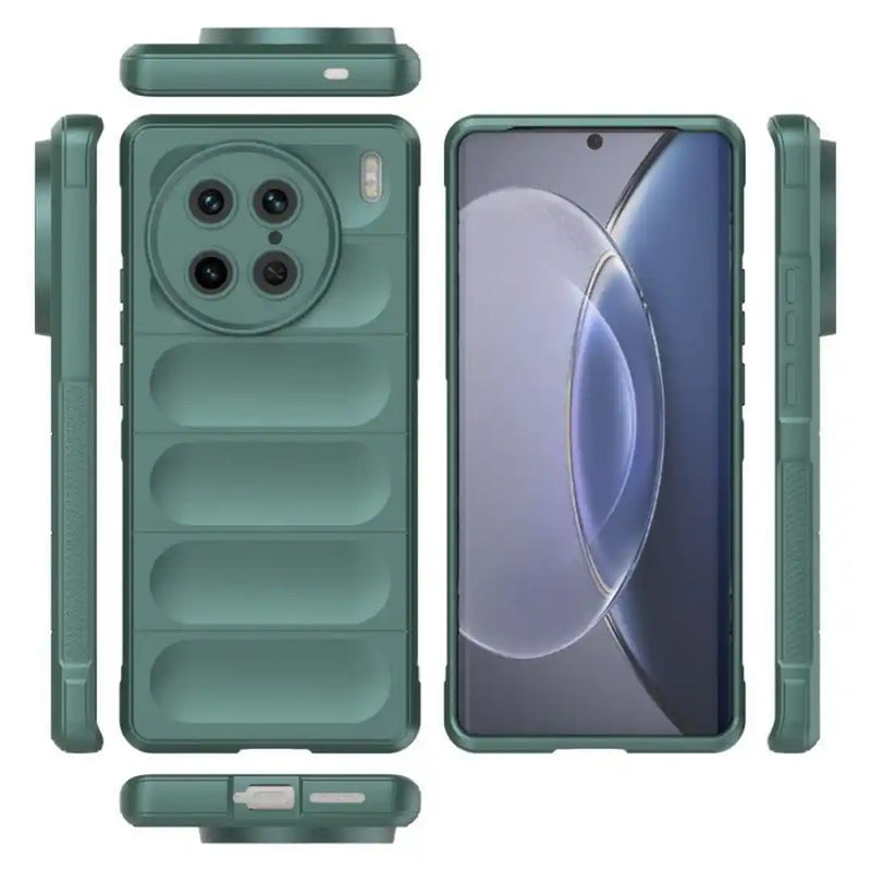 Shield Silicone - Mobile Case for Vivo X90 Pro 5G - 6.78 Inches - (INR 169 Only for prepaid orders)
