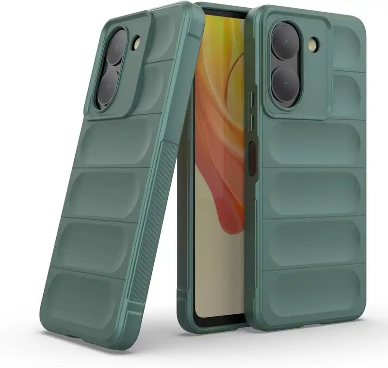 Shield Silicone - Mobile Case for Vivo Y36 4G - 6.64 Inches - (INR 169 Only for prepaid orders)