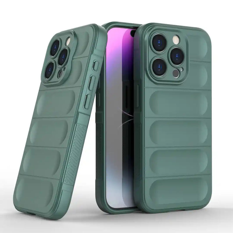 Shield Silicone - Mobile Case for iPhone 15 Pro - 6.1 Inches - (INR 169 Only for prepaid orders)