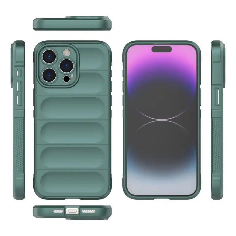 Shield Silicone - Mobile Case for iPhone 15 Pro Max - 6.7 Inches - (INR 169 Only for prepaid orders)