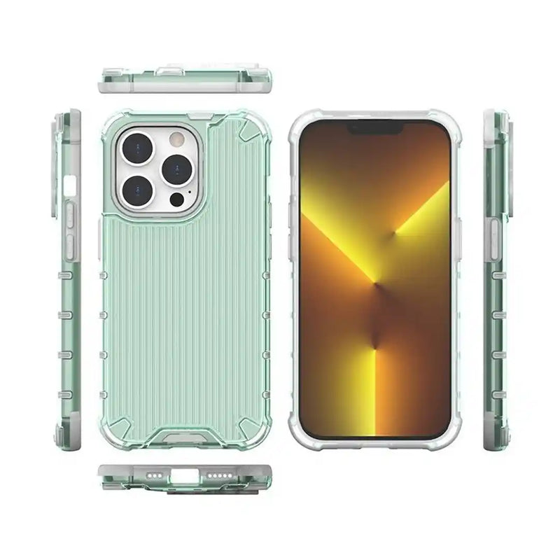 Stripe Armour - Back Case for iPhone 12 Pro - 6.1 Inches