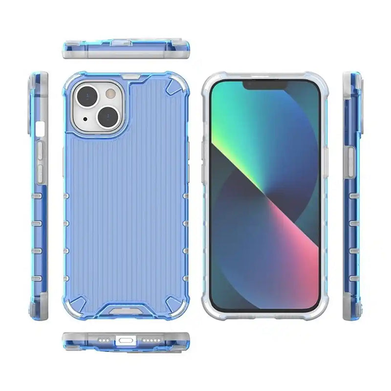 Stripe Armour - Mobile Back Case for iPhone 14 Plus - 6.7 Inches