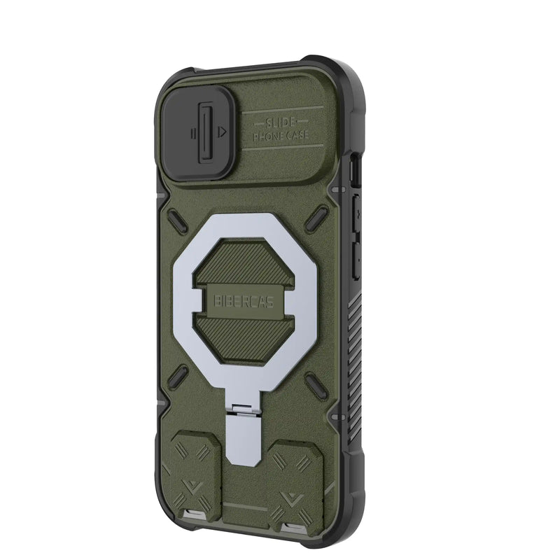 Trek Armour - Mobile Back Case With Lanyard for iPhone 15 - 6.1 Inches