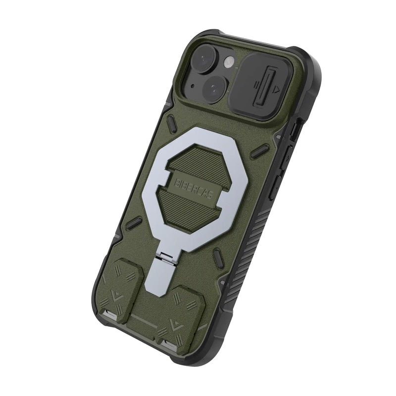 Trek Armour - Mobile Back Case With Lanyard for iPhone 15 - 6.1 Inches