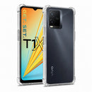 nPlusOne clear TPU back cover fitted on Vivo T1X 4G