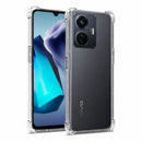 nPlusOne clear TPU back cover fitted on Vivo T1 4G