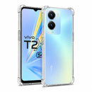 nPlusOne clear TPU back cover fitted on Vivo T2X 5G