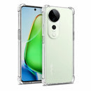 nPlusOne clear TPU back cover fitted on Vivo T3 Ultra 5G