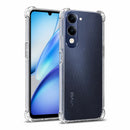 nPlusOne clear TPU back cover fitted on Vivo T4 Lite 5G