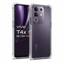 nPlusOne clear TPU back cover fitted on Vivo T4X 5G