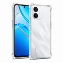 nPlusOne clear TPU back cover fitted on Vivo T5X 5G