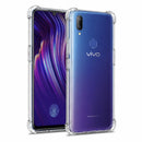 nPlusOne clear TPU back cover fitted on Vivo V11 4G