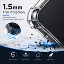 Back view of nPlusOne transparent shockproof cover for Vivo V19 4G