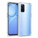 nPlusOne clear TPU back cover fitted on Vivo V19 4G