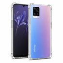 nPlusOne clear TPU back cover fitted on Vivo V20 4G
