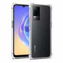 nPlusOne clear TPU back cover fitted on Vivo V21E 4G
