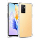 nPlusOne clear TPU back cover fitted on Vivo V23E 4G