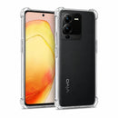 nPlusOne clear TPU back cover fitted on Vivo V25 Pro 5G