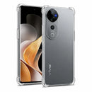 nPlusOne clear TPU back cover fitted on Vivo V40 Pro 5G