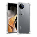 nPlusOne clear TPU back cover fitted on Vivo V40 5G