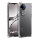 nPlusOne clear TPU back cover fitted on Vivo V50 5G