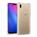 nPlusOne clear TPU back cover fitted on Vivo V9 4G