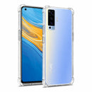 nPlusOne clear TPU back cover fitted on Vivo X50 5G