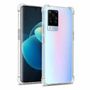 nPlusOne clear TPU back cover fitted on Vivo X60 Pro 5G