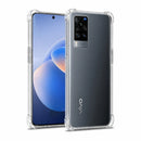 nPlusOne clear TPU back cover fitted on Vivo X60 5G