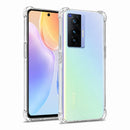 nPlusOne clear TPU back cover fitted on Vivo X70 5G