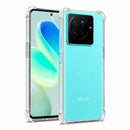 nPlusOne clear TPU back cover fitted on Vivo X80 5G