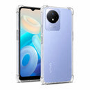 nPlusOne clear TPU back cover fitted on Vivo Y02 4G