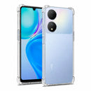 nPlusOne clear TPU back cover fitted on Vivo Y100 5G
