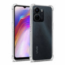 nPlusOne clear TPU back cover fitted on Vivo Y16 4G