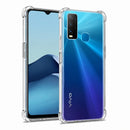 nPlusOne clear TPU back cover fitted on Vivo Y20 4G