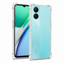 nPlusOne clear TPU back cover fitted on Vivo Y28 5G