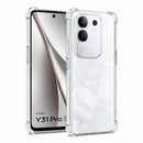 nPlusOne clear TPU back cover fitted on Vivo Y31 Pro 5G