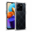 nPlusOne clear TPU back cover fitted on Vivo Y35 4G