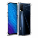 nPlusOne clear TPU back cover fitted on Vivo Y50 2020 4G