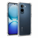 nPlusOne clear TPU back cover fitted on Vivo Y500 5G