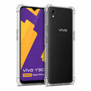 nPlusOne clear TPU back cover fitted on Vivo Y90 4G