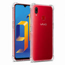 nPlusOne clear TPU back cover fitted on Vivo Y91 4G