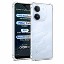 nPlusOne Clear TPU Back Cover for vivo T5 Lite 44W 5G (6.74") - Transparent Shockproof Slim Case