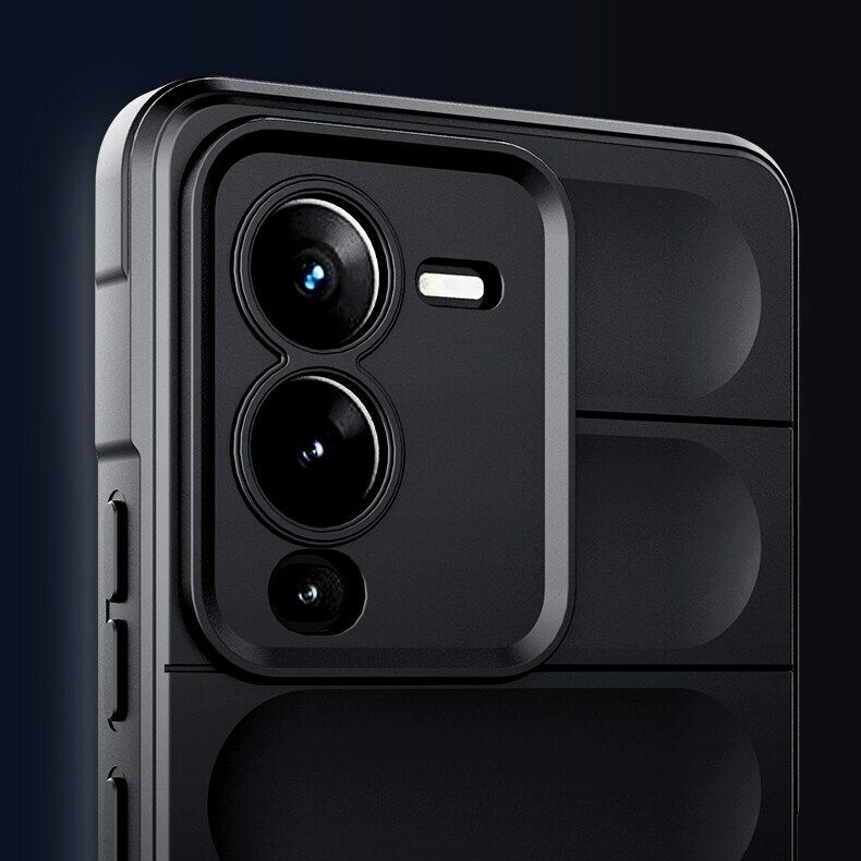 Shield Silicone - Mobile Case for Vivo V25 Pro 5G - 6.56 Inches - (INR 159 Only for prepaid orders)