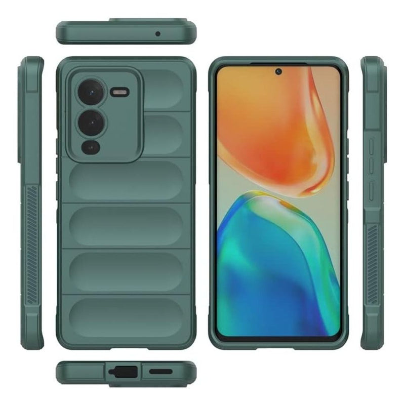 Shield Silicone - Mobile Case for Vivo V25 Pro 5G - 6.56 Inches - (INR 159 Only for prepaid orders)