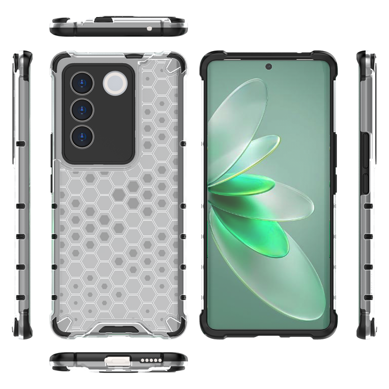 Classic Armour - Back  Cover for Vivo V27 5G - 6.78 Inches
