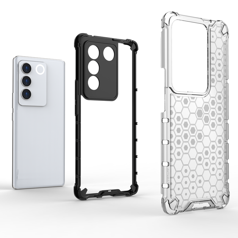 Classic Armour - Back  Cover for Vivo V27 5G - 6.78 Inches