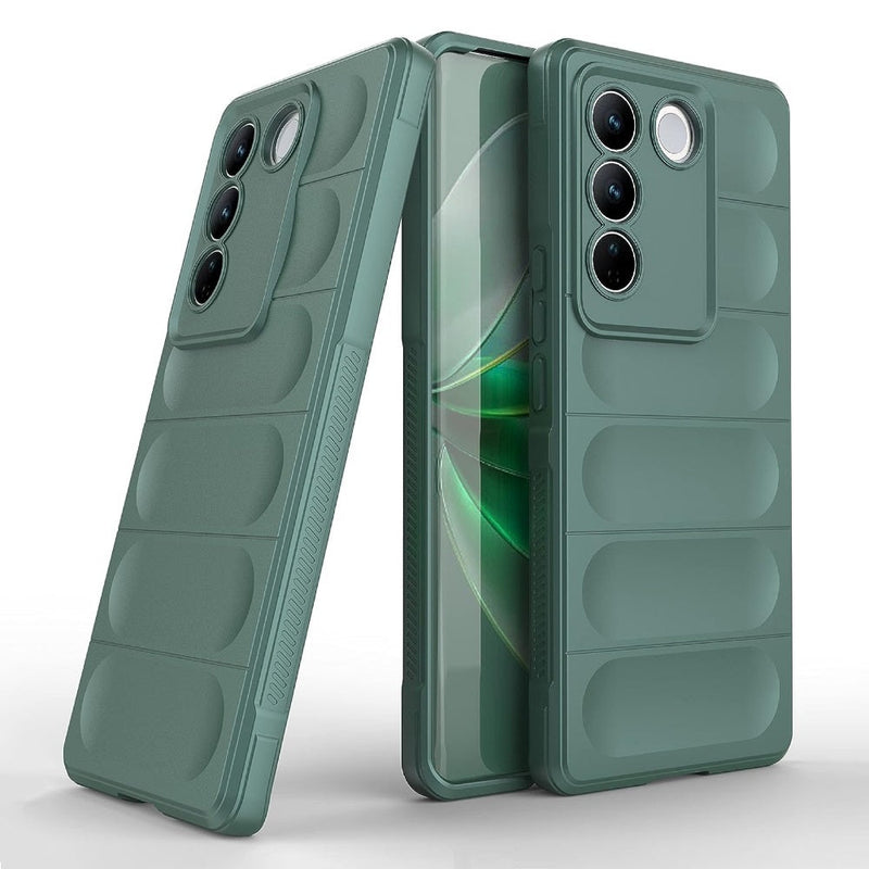 Shield Silicone - Mobile Case for Vivo V27 Pro 5G - 6.78 Inches - (INR 159 Only for prepaid orders)