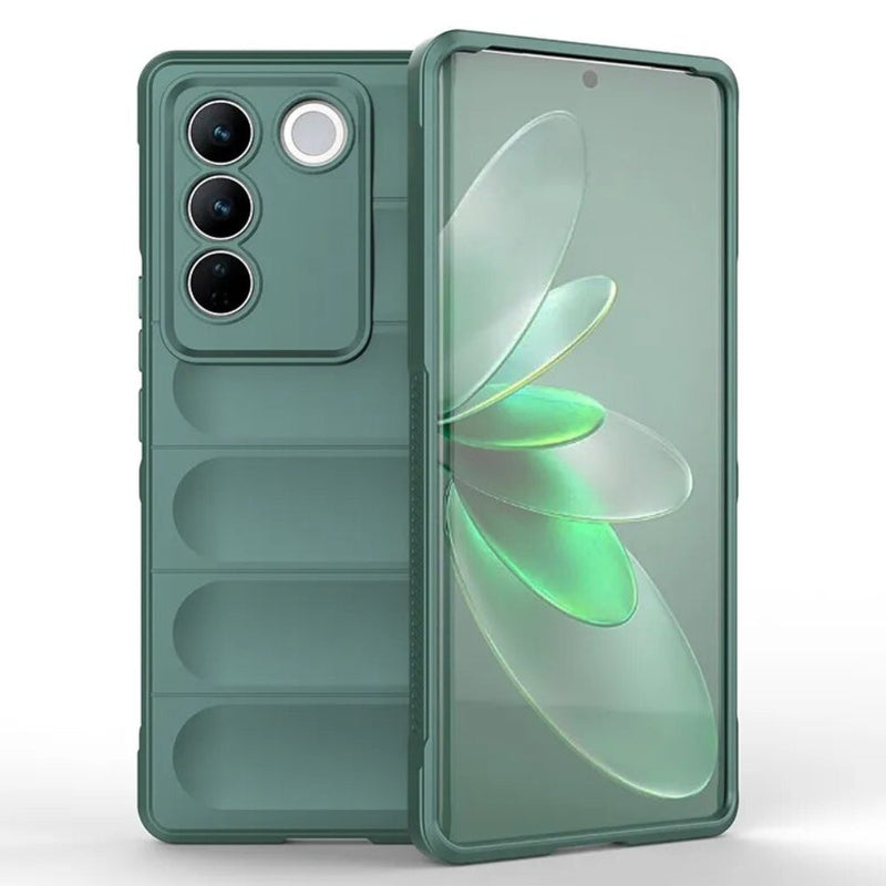 Shield Silicone - Mobile Case for Vivo V27 5G - 6.78 Inches - (INR 159 Only for prepaid orders)