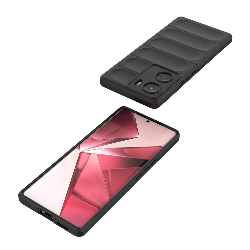 Shield Silicone - Mobile Back Cover for Vivo V29E 5G - 6.78 Inches - (INR 159 Only for prepaid orders)